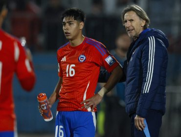 Darío Osorio se refirió al difícil presente de La Roja: “Estamos en una situación un poco mala ahora mismo”