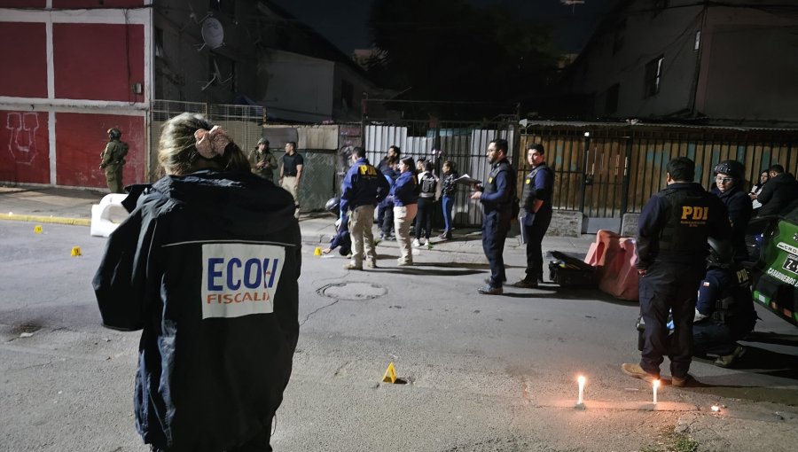 Detienen a tres personas que estarían involucradas en el crimen del "Guatón Mutema" en Quilicura