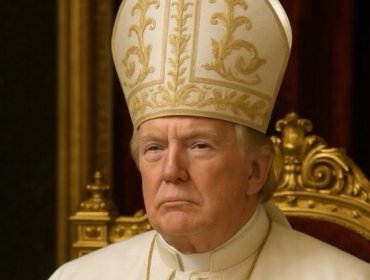 Trump publica una imagen disfrazado de Papa tras bromear con asumir el cargo