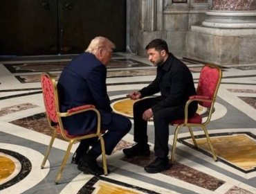 Zelenski cree que Trump ve Ucrania "de otra manera" tras su reunión en Vaticano