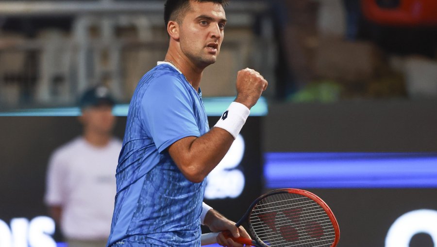 Tenis: Tomás Barrios golpeó en los momentos clave y avanzó a la final en Mauthausen