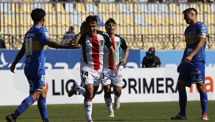 Everton no logra levantar cabeza: Palestino lo gana en Sausalito y es puntero