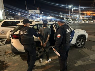 Policía Marítima de Valparaíso detuvo a diez personas en distintos operativos realizados el fin de semana