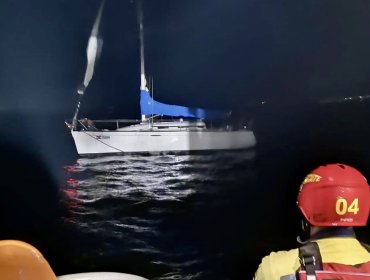 Yate a la deriva frente a la costa de Viña realizaba prácticas para obtener licencia deportiva: "Pudo haber pasado a mayores"