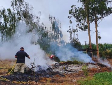 Para prevenir posibles incendios: Extienden hasta junio restricción de quemas agrícolas y forestales en la región de Valparaíso