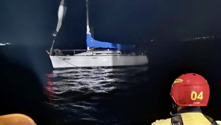 Yate a la deriva frente a la costa de Viña realizaba prácticas para obtener licencia deportiva: "Pudo haber pasado a mayores"