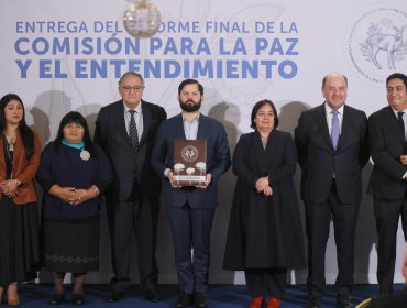 Presidente Boric por informe final de comisión para la Paz: "Recibo este documento con mucha esperanza"