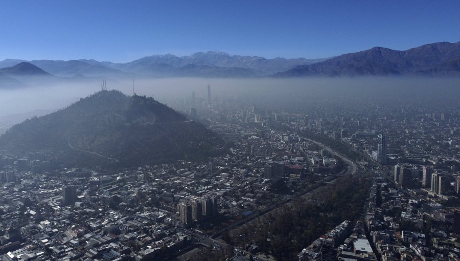 Declaran la primera alerta ambiental del año para este miércoles en la región Metropolitana