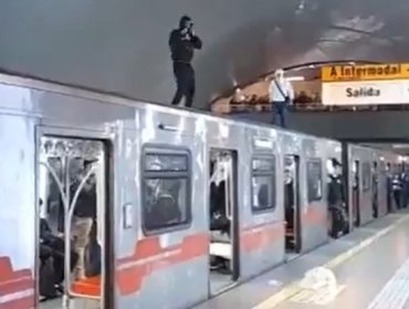 Metro de Santiago presentará acciones legales por incidentes de ambulantes en estación La Cisterna: apunta a "mafias organizadas"