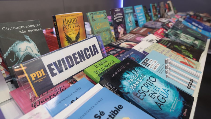 Incautan más de 150 mil libros falsificados en calle San Diego de Santiago: Perjuicio supera los $6 mil millones