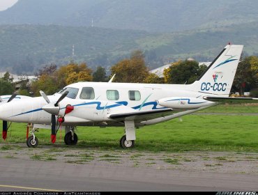Activan búsqueda de avioneta ambulancia que habría capotado en el sector de Curacaví-Tiltil