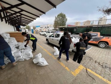 Equipos se despliegan en Viña del Mar para prevenir emergencias ante pronóstico de lluvias