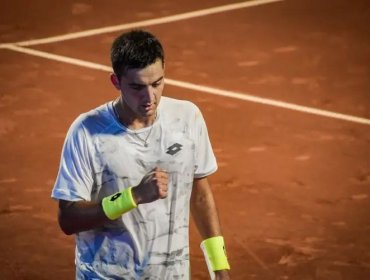 Tomás Barrios se despide del Masters 1000 Roma tras derrota ante el espñaol Jaume Munar