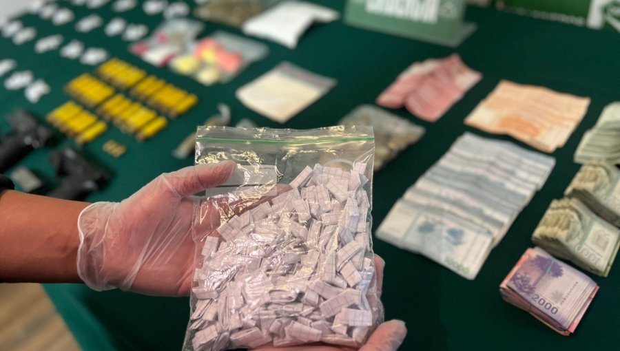 Desarticulan banda dedicada al tráfico de drogas en San Antonio, Cartagena y Paine: 14 personas fueron detenidas