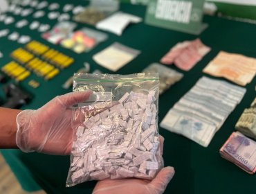Desarticulan banda dedicada al tráfico de drogas en San Antonio, Cartagena y Paine: 14 personas fueron detenidas