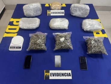 PDI de La Cisterna desarticula punto de venta de droga por Redes Sociales