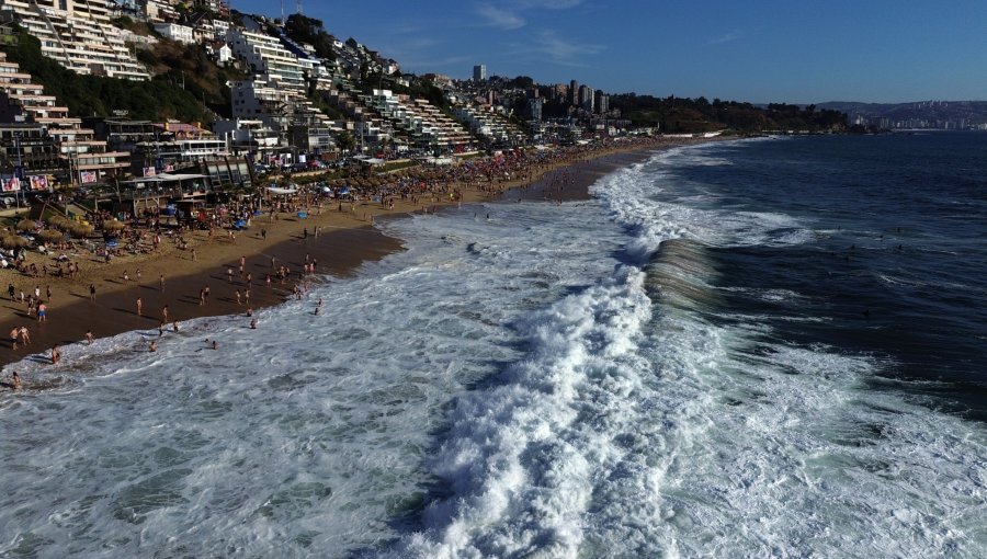 Sistema frontal en el sur origina un nuevo evento de marejadas en la región de Valparaíso