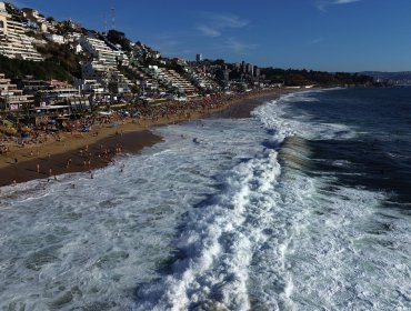 Sistema frontal en el sur origina un nuevo evento de marejadas en la región de Valparaíso
