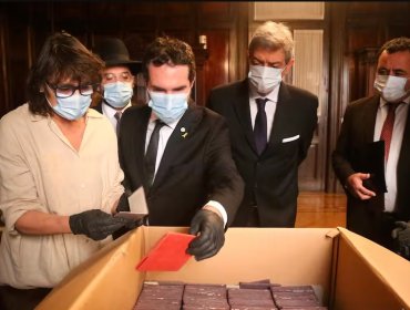 Encuentran cajas con material nazi de 1941 en sede del Tribunal Supremo en Buenos Aires