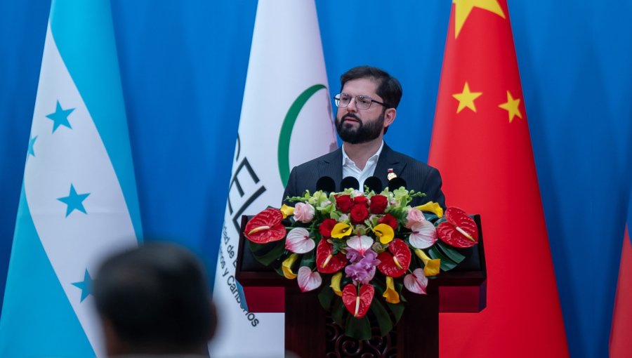 Presidente Boric defendió el libre comercio y el multilateralismo en Foro China - Celac: "Es la vía del progreso y desarrollo de las naciones"