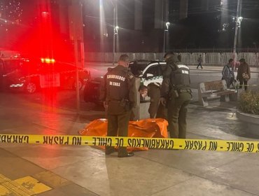 Una persona perdió la vida en plena vía pública en las afueras del Rodoviario de Valparaíso