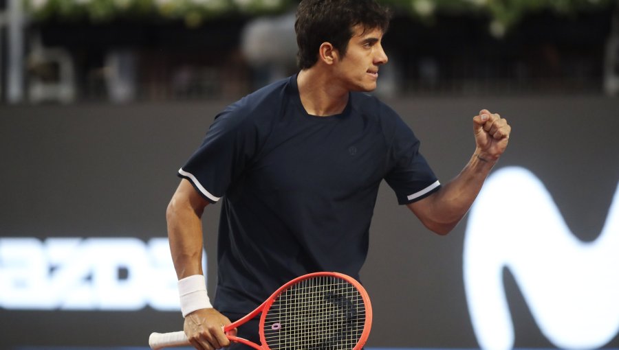 Cristian Garin logra su séptimo triunfo consecutivo y avanza a cuartos de final del Challenger de Oeiras
