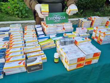 Dos personas fueron detenidas por venta de cigarrillos y medicamentos en Viña del Mar