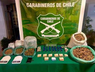 Desarticulan a banda criminal dedicada al tráfico de drogas en el sector Alicahue de Cabildo