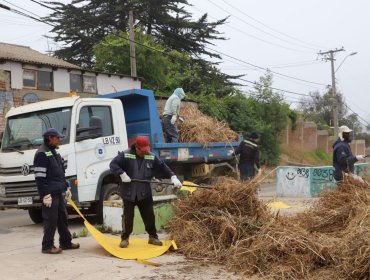 Plan «Buen Invierno»: Valparaíso avanza en tareas preventivas ante llegada de sistemas frontales