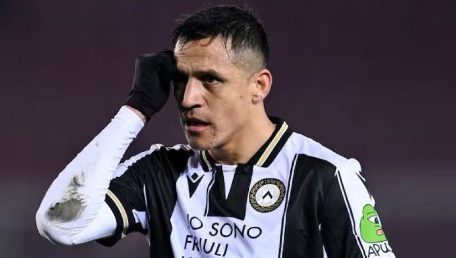 El complicado presente que vive Alexis Sánchez en el Udinese