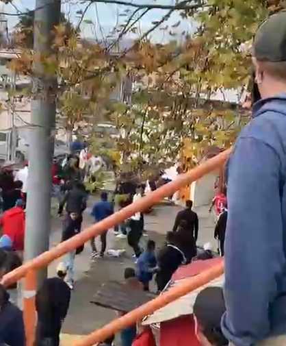 Partido del fútbol amateur en Talcahuano termina con un baleado