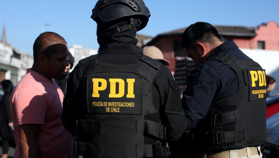 Operativo masivo de la PDI logra detener a 19 venezolanos en el sur del país: Estarían vinculadas al Tren de Aragua