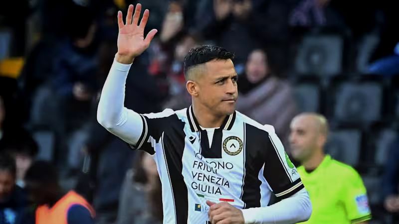 Los elogios de compañero en Udinese de Sánchez: "Jugar con Alexis fue surrealista. Era uno de mis héroes en Arsenal"