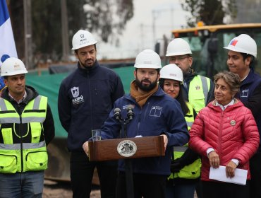 Presidente Boric en el lanzamiento del Plan de Invierno 2025 del MOP: "Tenemos el deber de actuar con anticipación"