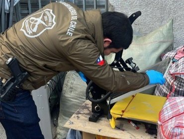 Desarticulan red de falsificación de vestuario en Estación Central: ropa se vendía en el barrio Meiggs
