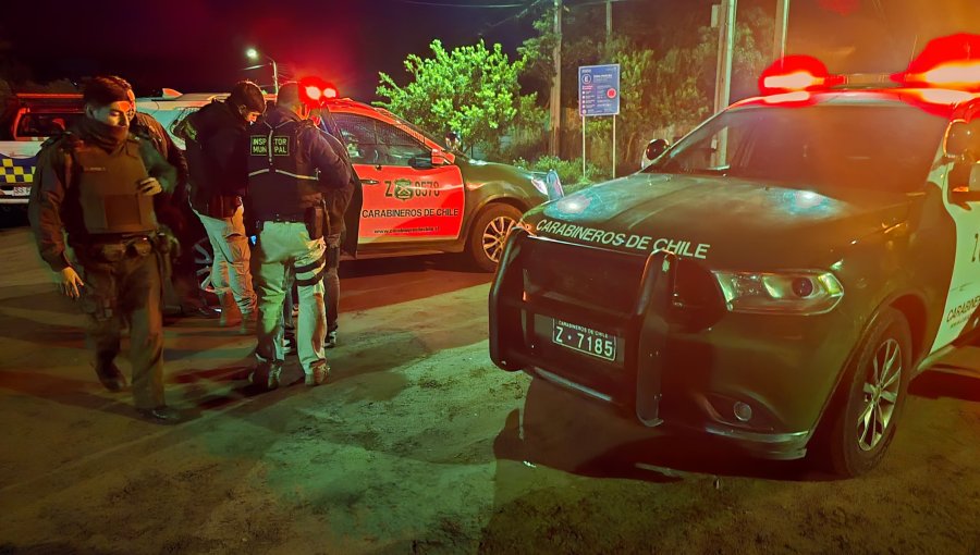 Cinco delincuentes fueron detenidos tras intentar robar en un domicilio de Cachagua