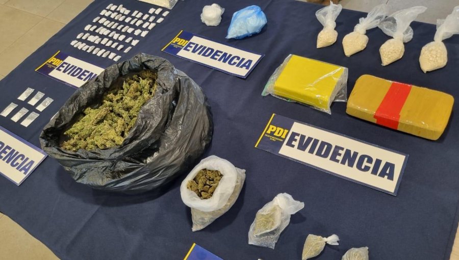Desarticulan organización criminal que internaba drogas y armas al Valle de Aconcagua