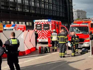 Al menos 18 personas heridas a puñaladas en estación de trenes de Hamburgo