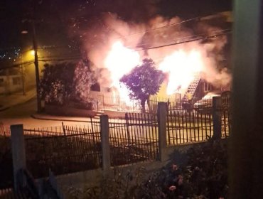 Fatídica noche en Forestal Alto en Viña del Mar: Dos incendios terminaron con dos muertos en el sector