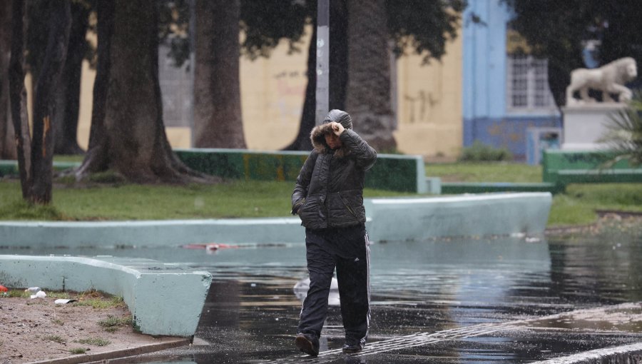 Anuncian lluvias para el lunes y temperaturas bajo cero en la zona central