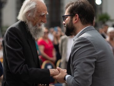 Presidente Boric homenajea a Soublette: "Nos acercó la cosmovisión mapuche y la filosofía"