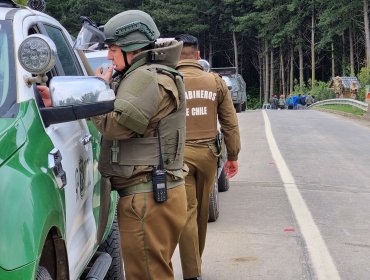 Balearon a carabinera en una pierna para robarle vehículo particular en Tucapel