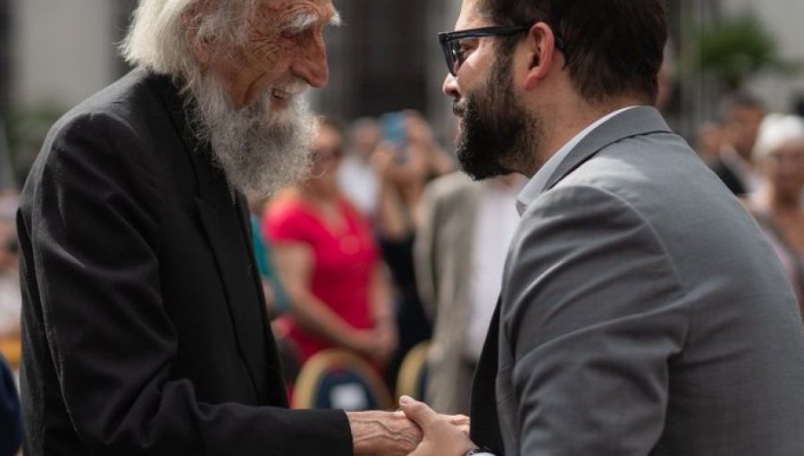 Presidente Boric homenajea a Soublette: "Nos acercó la cosmovisión mapuche y la filosofía"