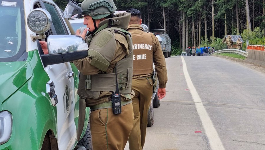 Balearon a carabinera en una pierna para robarle vehículo particular en Tucapel