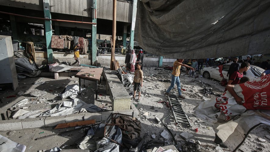 36 muertos deja ataque de Israel contra escuela que albergaba a desplazados en Gaza: Ejército dijo que lugar era usado por "terroristas"