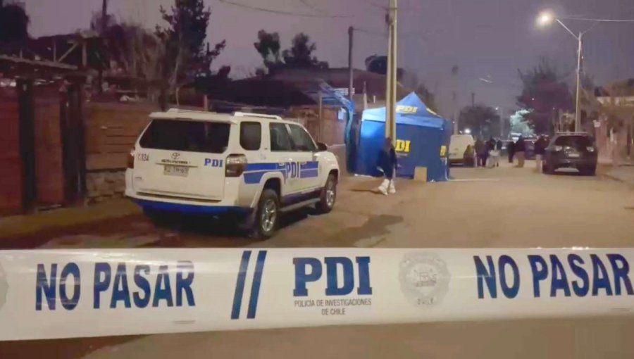 Matan con un arma de fuego hechiza a hombre que compartía con su familia en Buin