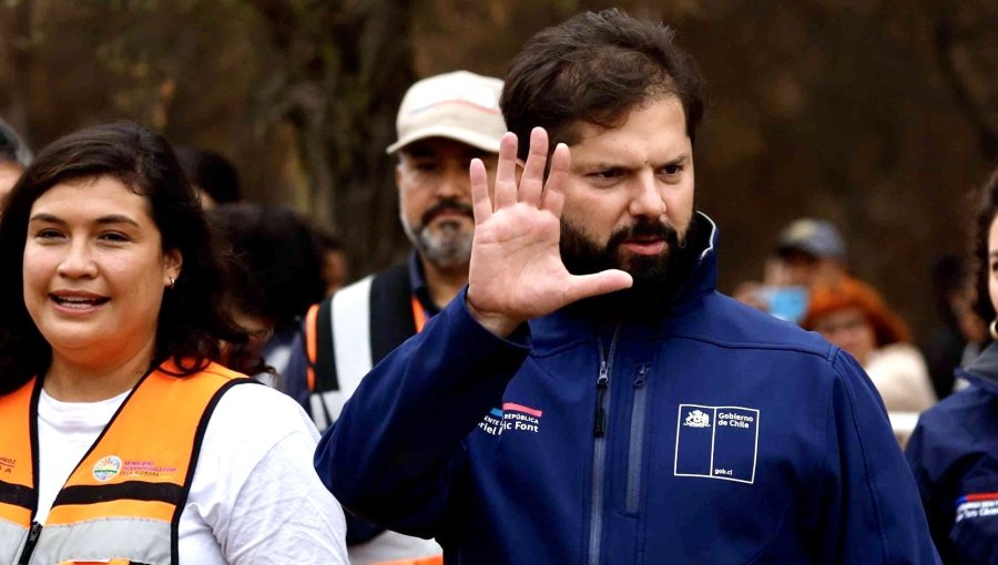 Presidente Boric comprometió "todo el apoyo que se requiera" a Puerto Varas tras tornado