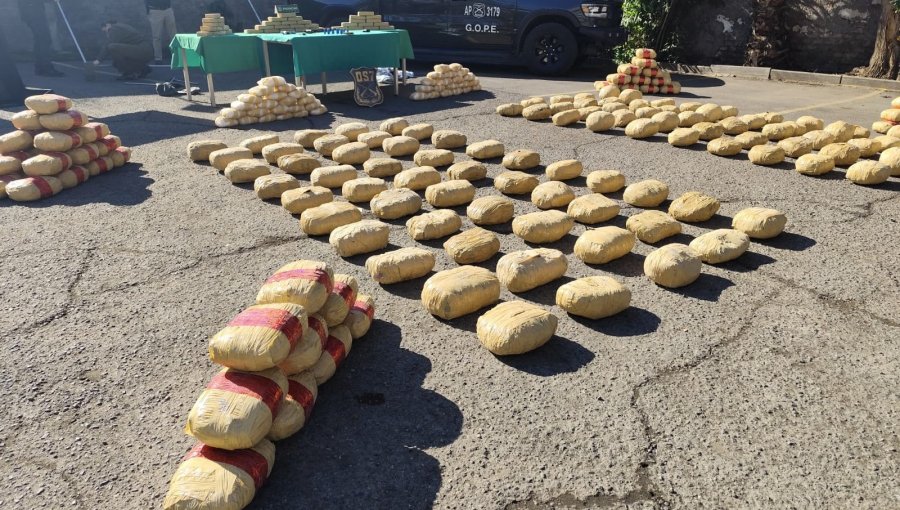 Desbaratan tres bandas criminales que operaban en las regiones de Antofagasta, Coquimbo y Metropolitana