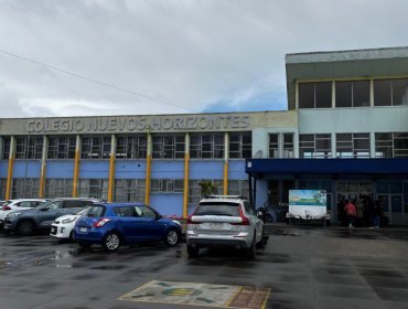 Adolescente de 17 años fue detenido por ataque a balazos en colegio de San Pedro de La Paz