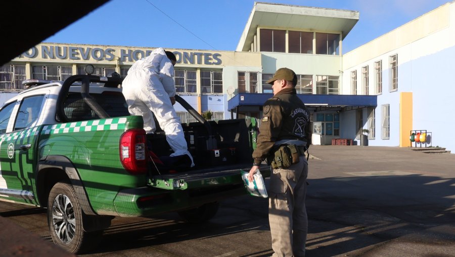 Adolescente detenido por disparos en colegio de San Pedro de la Paz es compañero de las víctimas